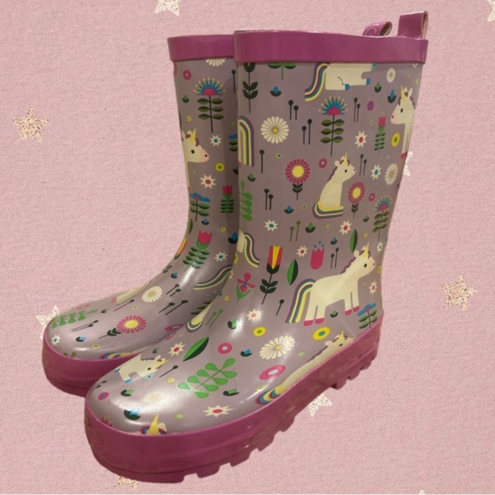 Made Modern Kids Girls Boys Unicorn Rain Boots